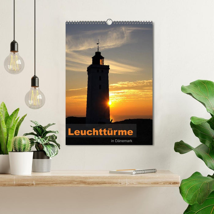 Leuchttürme in Dänemark (CALVENDO Wandkalender 2027)