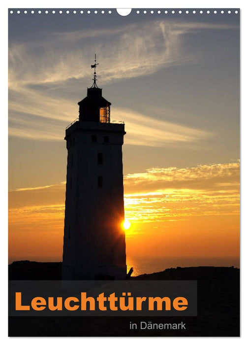 Leuchttürme in Dänemark (CALVENDO Wandkalender 2027)