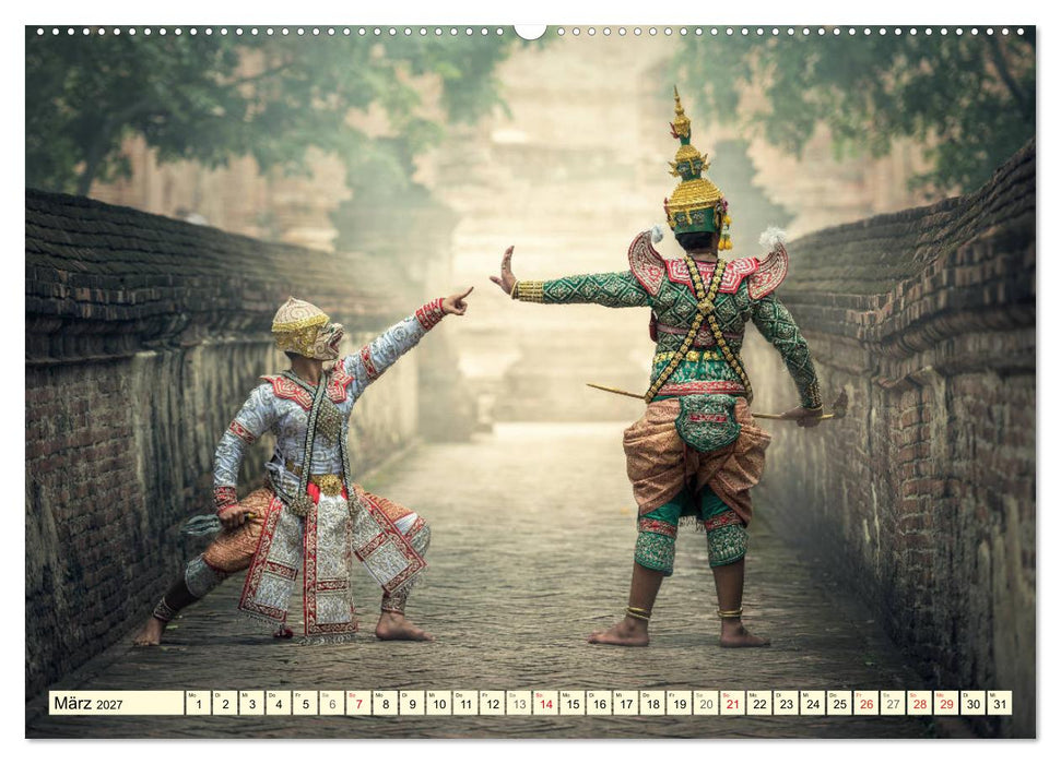 Magisches Asien. Menschen und Natur (CALVENDO Wandkalender 2027)