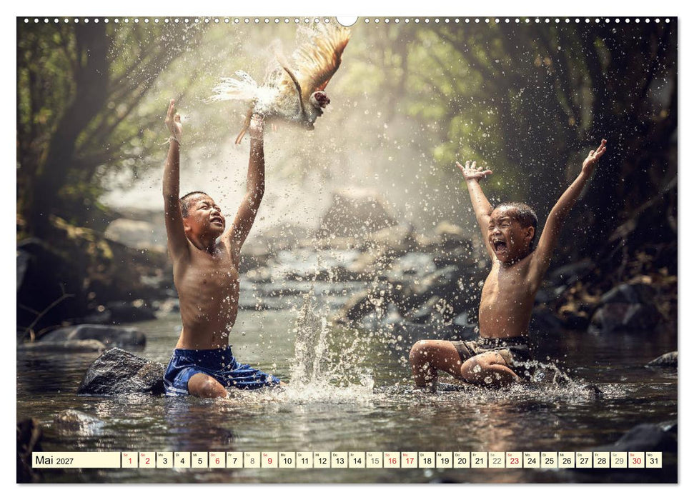 Magisches Asien. Menschen und Natur (CALVENDO Wandkalender 2027)