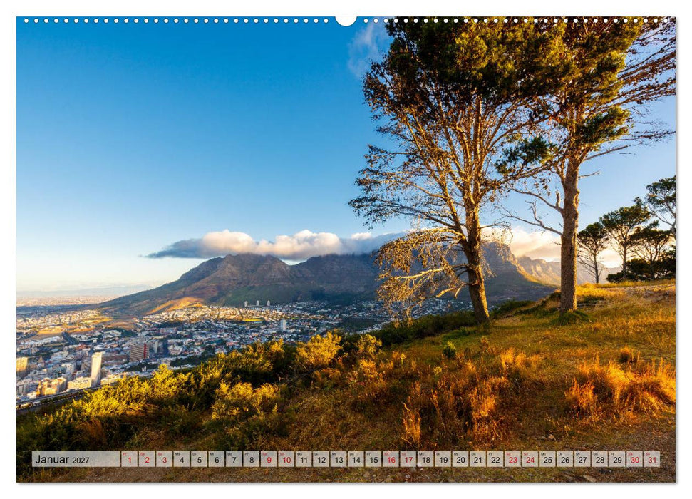 Südafrika: Kapstadt, Garden Route und Cape Winelands (CALVENDO Premium Wandkalender 2027)