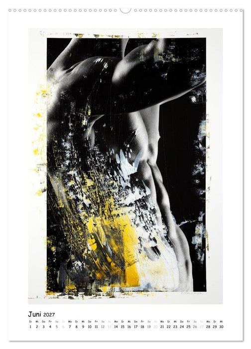 Overpainted... Männer (CALVENDO Premium Wandkalender 2027)