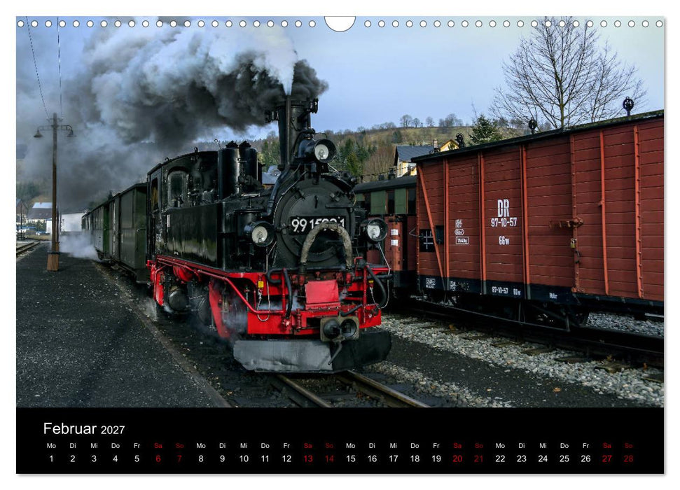 Dampf im Pressnitztal (CALVENDO Wandkalender 2027)