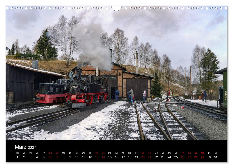 Dampf im Pressnitztal (CALVENDO Wandkalender 2027)