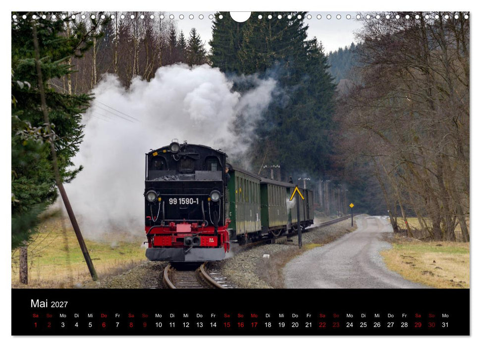 Dampf im Pressnitztal (CALVENDO Wandkalender 2027)