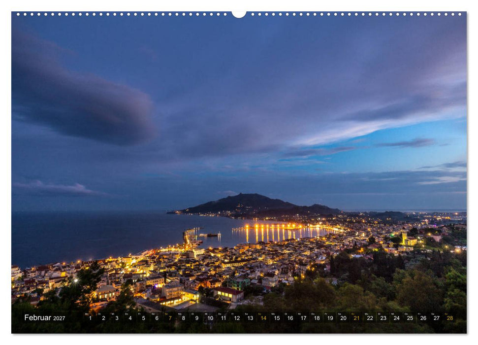 Zakynthos - Griechische Idylle im Ionischen Meer (CALVENDO Wandkalender 2027)