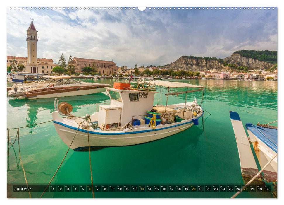 Zakynthos - Griechische Idylle im Ionischen Meer (CALVENDO Wandkalender 2027)