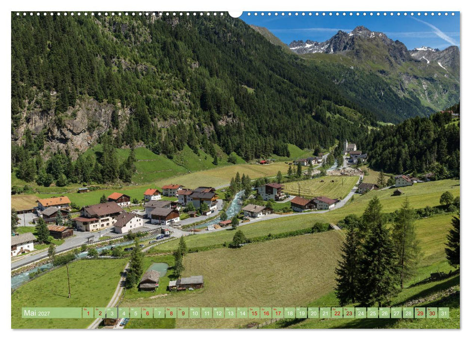 Pitztal in Bildern (CALVENDO Premium Wandkalender 2027)