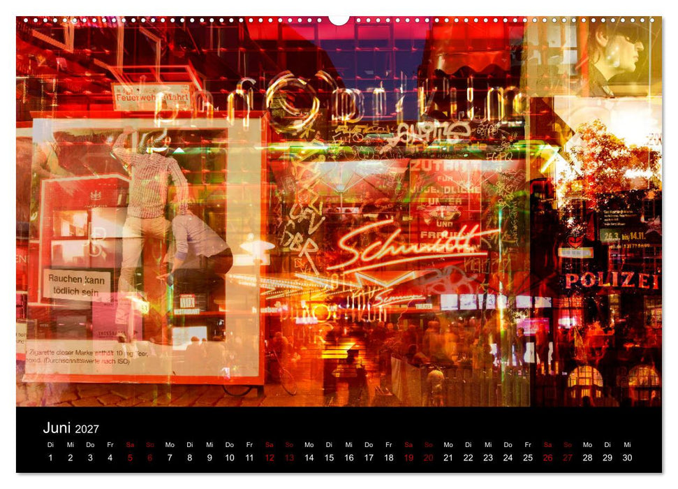 Hamburg-Art (CALVENDO Premium Wandkalender 2027)