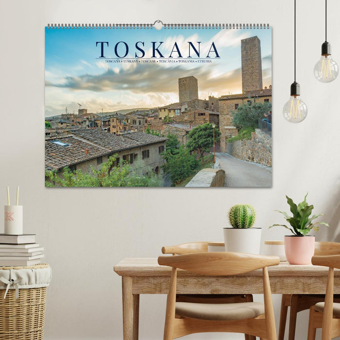 Motive der Toskana (CALVENDO Wandkalender 2027)