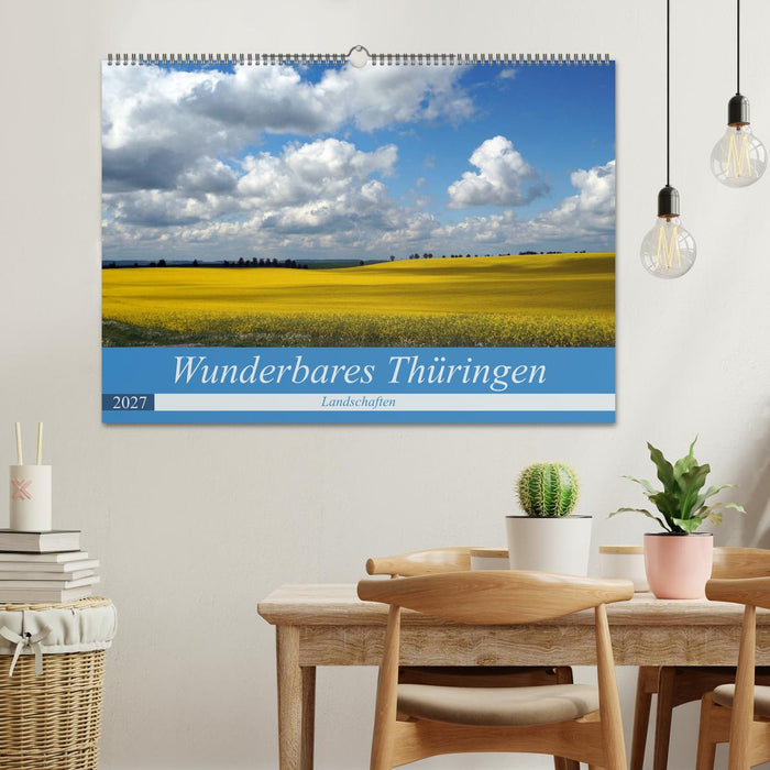 Wunderbares Thüringen - Landschaften (CALVENDO Wandkalender 2027)