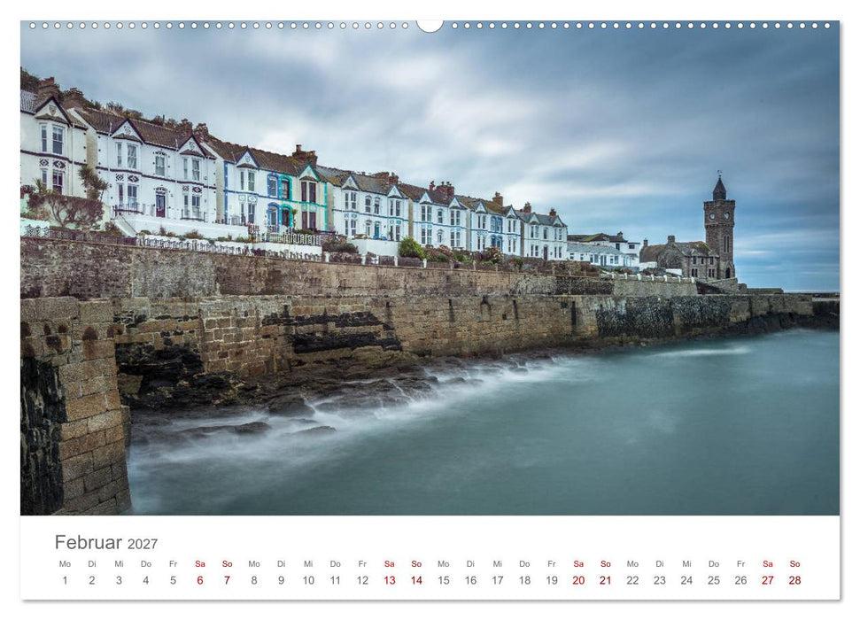 Die Südküste Englands - Cornwall (CALVENDO Wandkalender 2027)