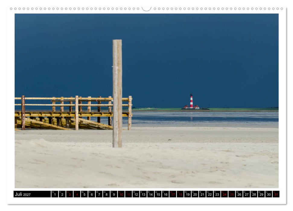 St. Peter-Ording - Natur pur (CALVENDO Premium Wandkalender 2027)