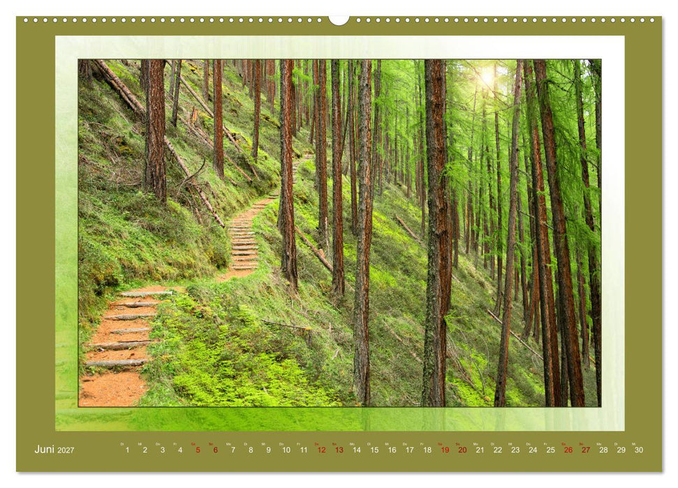 Das vergessene Tal. Schnalstal - Val Senales (CALVENDO Wandkalender 2027)