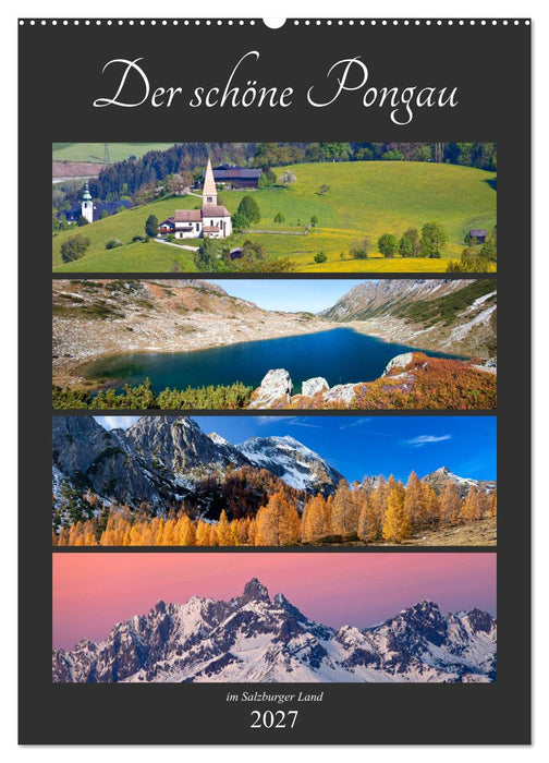 Der schöne Pongau (CALVENDO Wandkalender 2027)