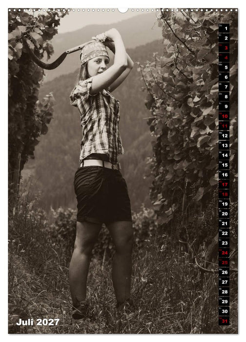 Weinbaukalender 2027 (CALVENDO Premium Wandkalender 2027)