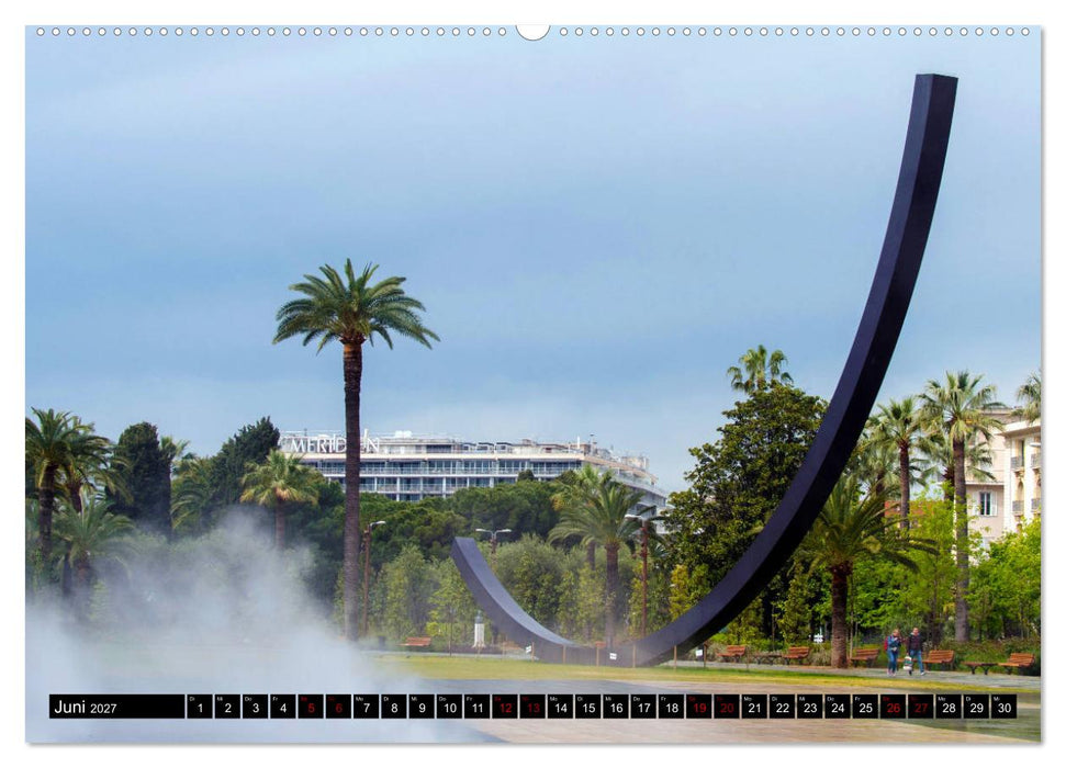 Riviera und Mehr - Nizza, Cannes, San Remo, Monaco (CALVENDO Wandkalender 2027)