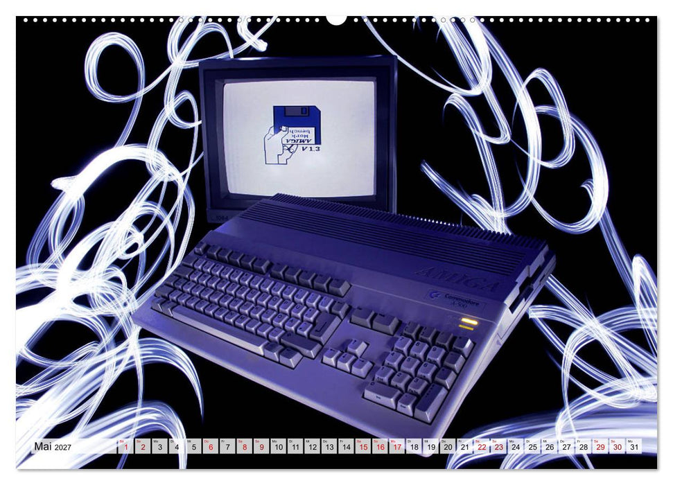 Computer der 80er (CALVENDO Wandkalender 2027)