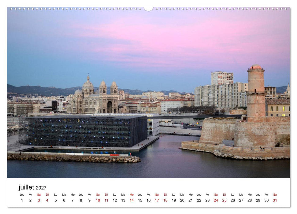 Marseille Côte et Corniche (CALVENDO Calendrier supérieur 2027)