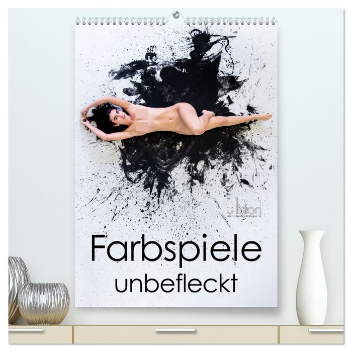 Farbspiele - unbefleckt (CALVENDO Premium Wandkalender 2027)