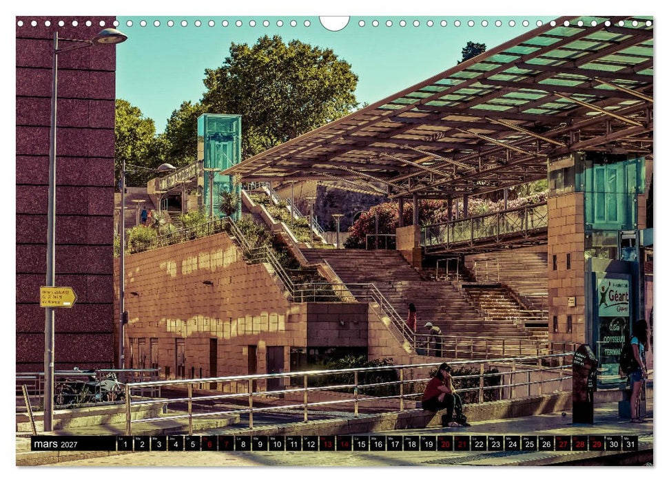 L'escapade à Montpellier (CALVENDO Calendrier mensuel 2027)