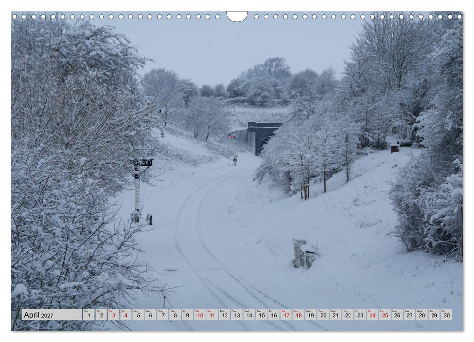 Snow Scenes (CALVENDO Monthly Calendar 2027)