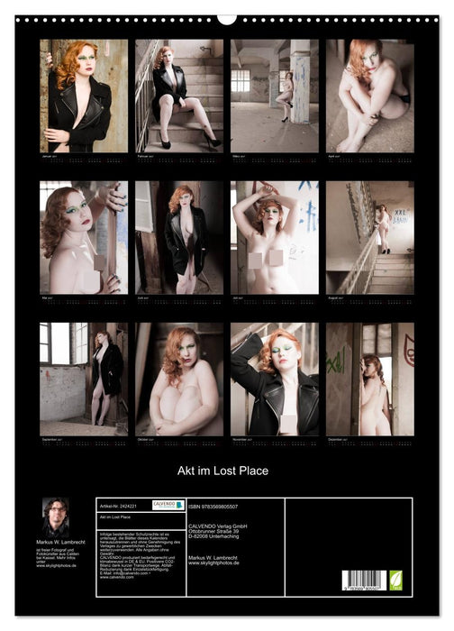 Akt im Lost Place (CALVENDO Wandkalender 2027)