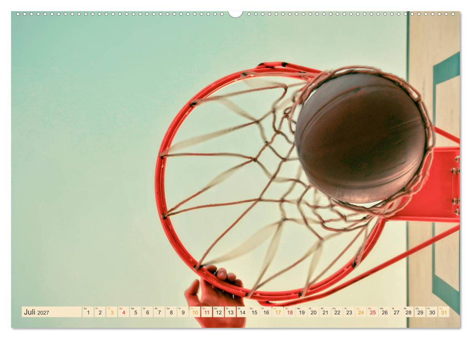 Basketball - so cool (CALVENDO Premium Wandkalender 2027)