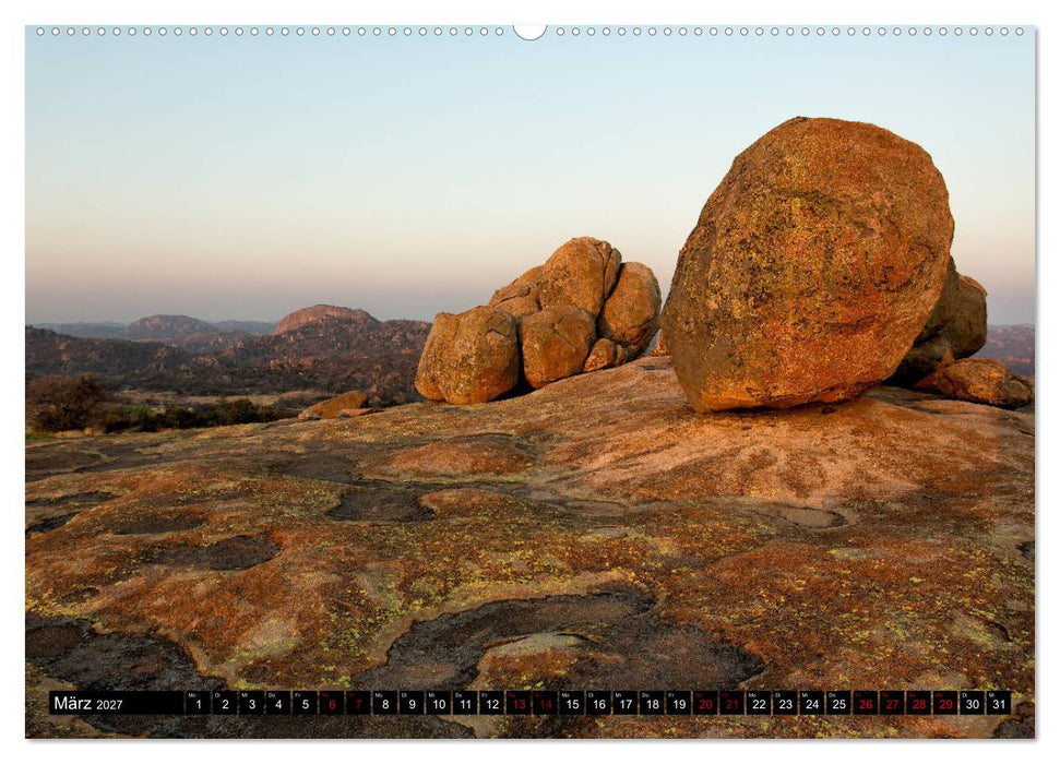 Faszination Simbabwe (CALVENDO Wandkalender 2027)
