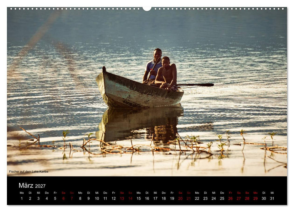 SAMBIA IM HERZEN AFRIKAS (CALVENDO Premium Wandkalender 2027)