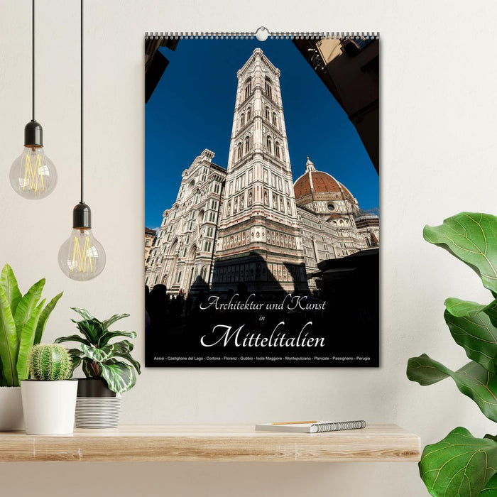 Architektur und Kunst in Mittelitalien (CALVENDO Wandkalender 2027)