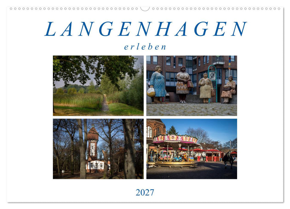Langenhagen erleben (CALVENDO Wandkalender 2027)