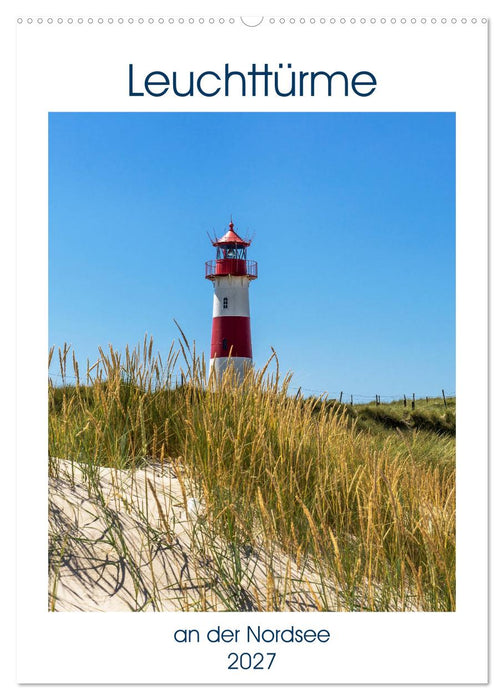 Leuchttürme an der Nordsee (CALVENDO Wandkalender 2027)