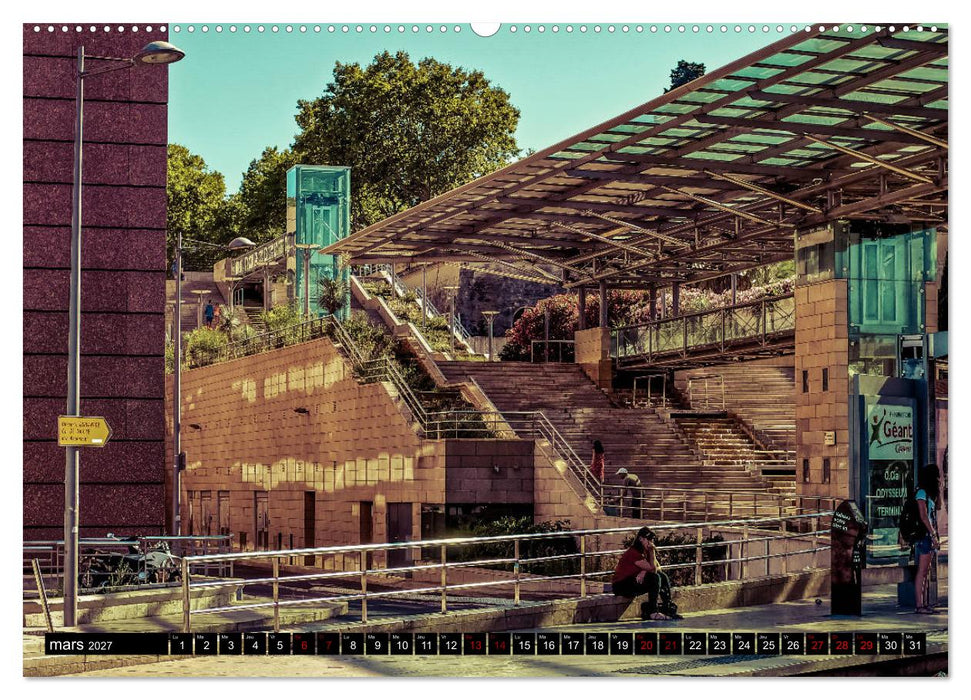 L'escapade à Montpellier (CALVENDO Calendrier supérieur 2027)