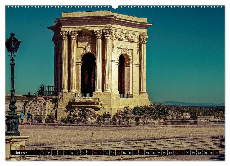 L'escapade à Montpellier (CALVENDO Calendrier supérieur 2027)