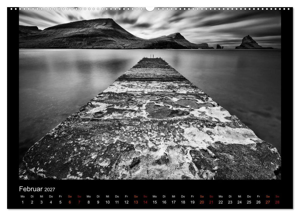 Soultouch - Schwarzweiß Landschaften, die die Seele berühren (CALVENDO Premium Wandkalender 2027)