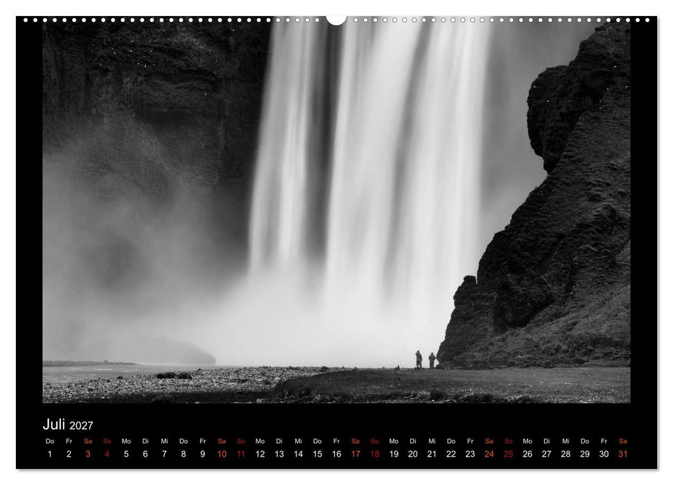 Soultouch - Schwarzweiß Landschaften, die die Seele berühren (CALVENDO Premium Wandkalender 2027)