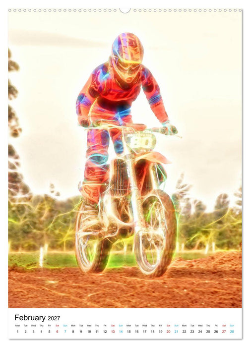 Electrifying Motorcross (CALVENDO Premium-Calendar 2027)