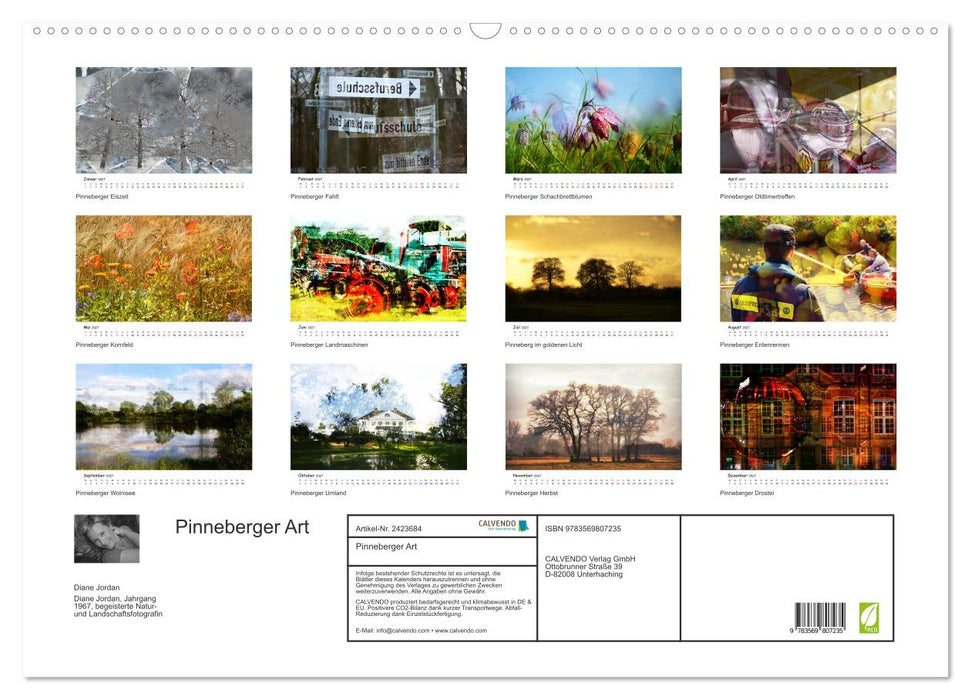 Pinneberger Art (CALVENDO Wandkalender 2027)