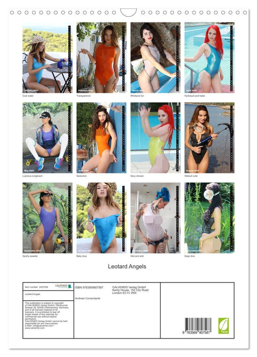 Leotard Angels (CALVENDO Monthly Calendar 2027)