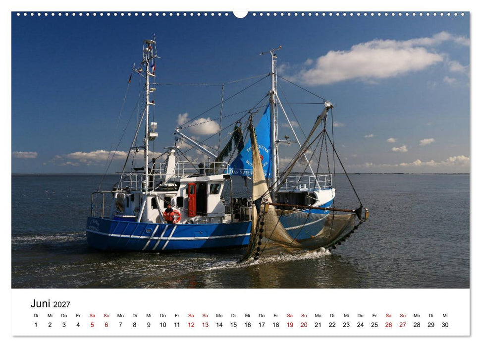 Insel Amrum - Ein Juwel unterm norddeutschen Himmel (CALVENDO Premium Wandkalender 2027)