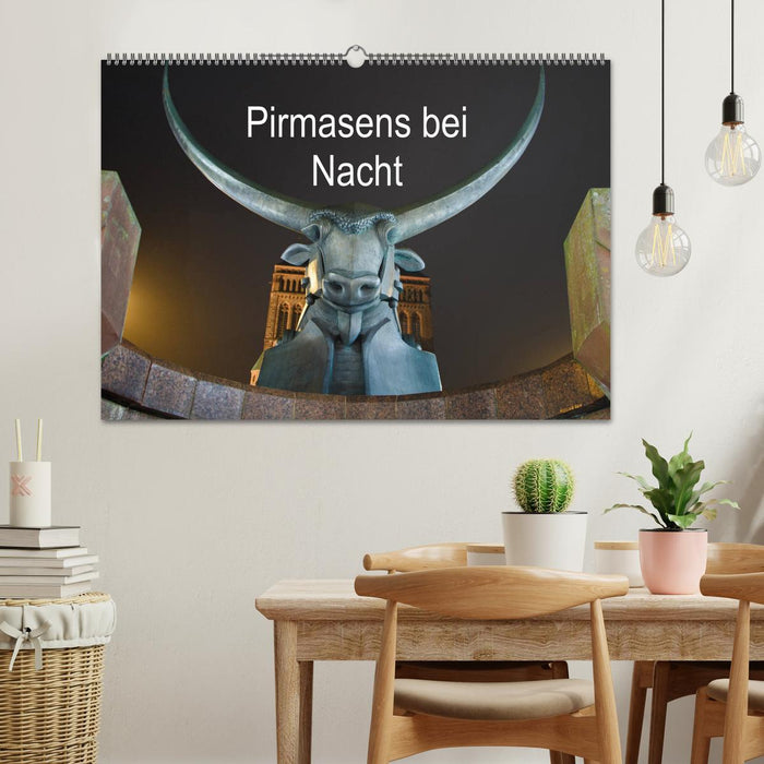 Pirmasens bei Nacht (CALVENDO Wandkalender 2027)