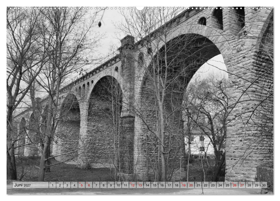 Thüringen - ÜberBrücken (CALVENDO Premium Wandkalender 2027)