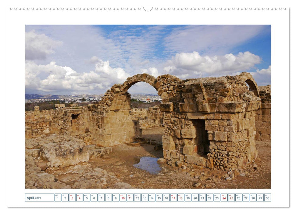 Zypern. Von Akamas bis Limassol (CALVENDO Wandkalender 2027)