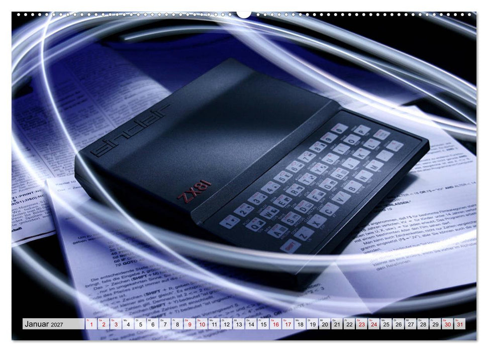 Computer der 80er (CALVENDO Premium Wandkalender 2027)