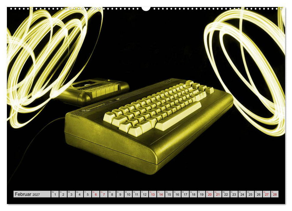 Computer der 80er (CALVENDO Premium Wandkalender 2027)