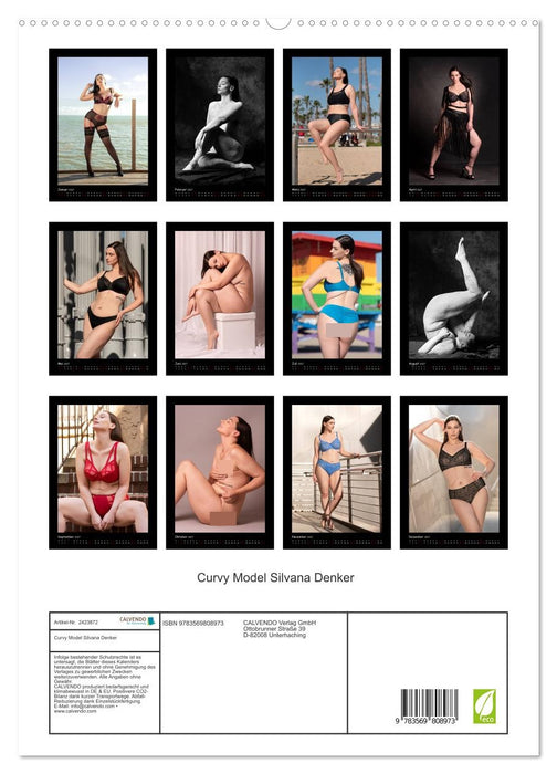 Curvy Model Silvana Denker (CALVENDO Premium Wandkalender 2027)