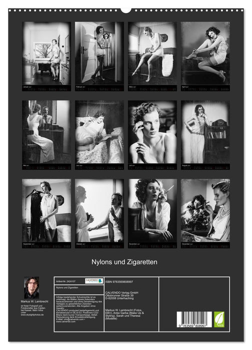 Nylons und Zigaretten (CALVENDO Premium Wandkalender 2027)