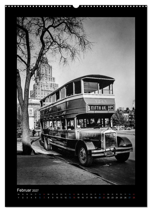 New York in Ansichten von 1936 (CALVENDO Premium Wandkalender 2027)