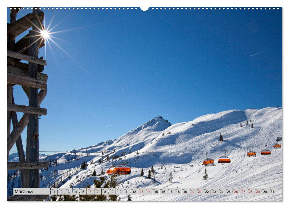 Herzliche Grüße aus Flachau (CALVENDO Wandkalender 2027)